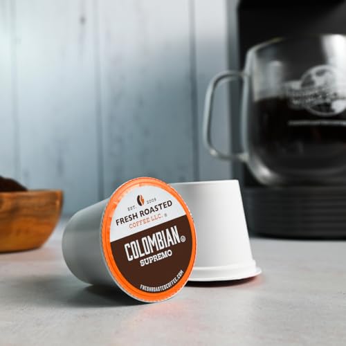 Colombian Organic Coffee Pods 96-Count for Keurig - Medium Roast, Kosher