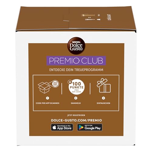Nescafé Dolce Gusto Café au Lait Coffee Capsules - Pack of 6, 16 Count