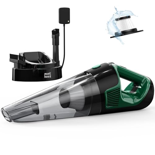 Cordless Handheld Vacuum Cleaner 9700Pa Suction LED Light Rechargeable