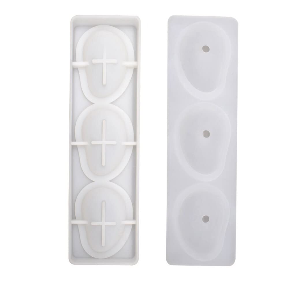 Surakey 3-Cavity Mango Mold Cake Silicone Molds for Baking Dessert Jelly Ice Cream 3D Fruit Shapes Silicone Mold for Chocolate Candy Pastry Truffle Pudding Jelly Cheesecake Mousse Soap