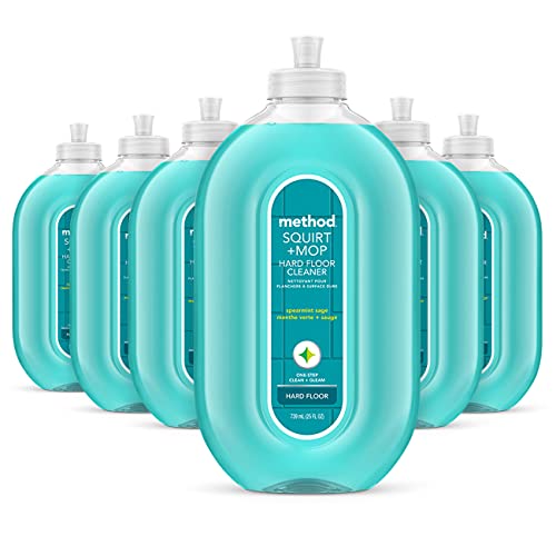 Hardwood Floor Cleaner Spray Set - Spearmint Sage, 25 oz, 6 Pack