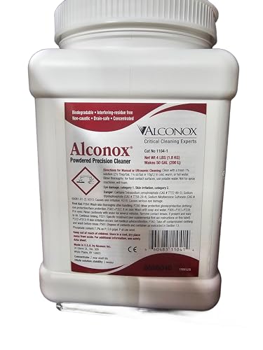Alconox Detergent Cleaning Concentrate 4 lb Container - Laboratory & Industrial Use