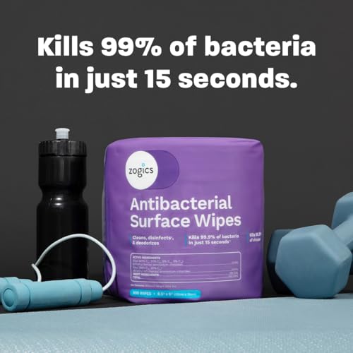 Disinfecting Wipes Bulk Pack - 2 Rolls, 1,600 Count | Antibacterial Surface Wipes with EPA Registration - Multi-Surface Sanitizer