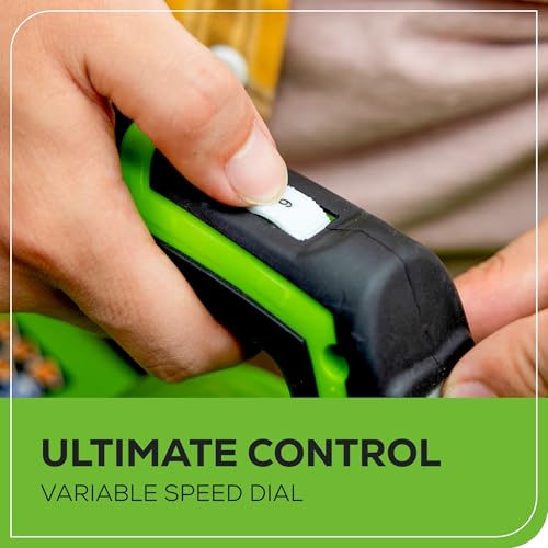 Cordless Leaf Blower Sweeper 40V with 2.0Ah Battery & Charger - Variable Speed