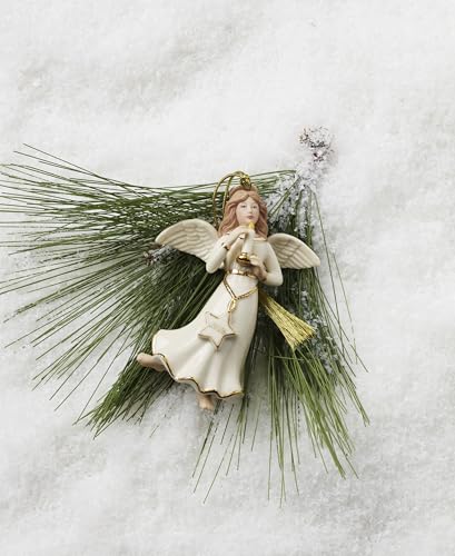 Lenox 2026 Heavenly Angel Ornament - Hand-Painted Porcelain Holiday Decor