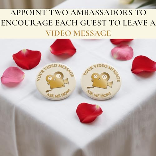 Video Guest Book for Weddings with QR Code - Wedding Video Recording Kit