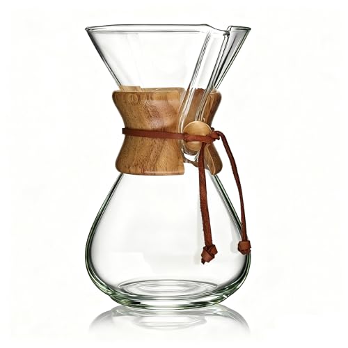 AGOGO Classic Pour Over Coffee Maker Set 34oz with 304 Stainless Steel Filter