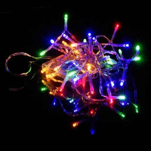 Battery Operated Christmas Lights,8 Flashing Mode 13 ft Led Fairy Light String with Timer for Small Mini Xmas Tree Wedding Party Indoor/Outdoor Decoration (Multicolor,1Pack)