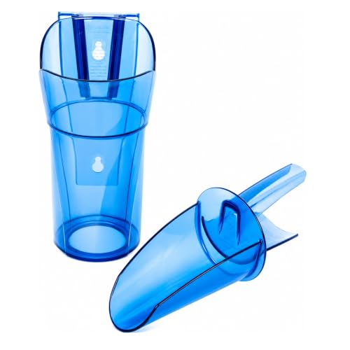 Ice Scoop 20-24 oz with Mounting Guardian System - Durable Plastic