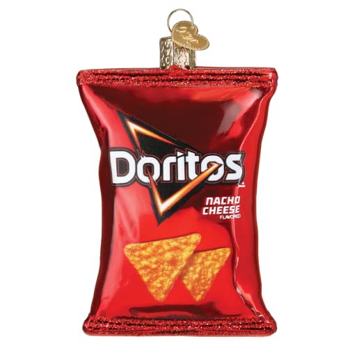 Old World Christmas Doritos Nacho Cheese Chips Glass Blown Ornament