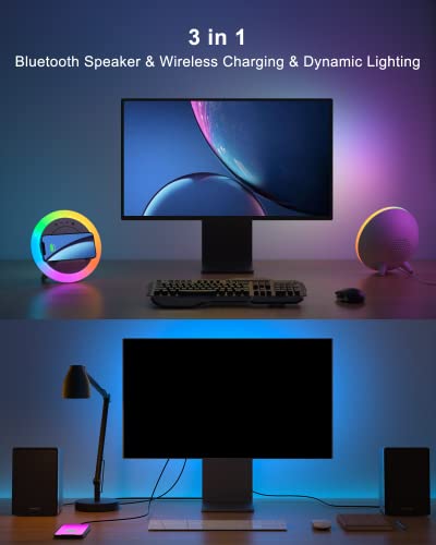 Wireless Bluetooth Speaker with Lights & 5W Plug-In Model - Teen Gift