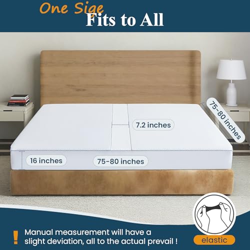 3-in-1 Twin to King Bed Converter with Fitted Sheet & Strap - FeelAtHome