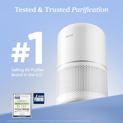 Levoit Core 300-P White Air Purifier for Pets Allergens Bedroom Quiet 1 Pack