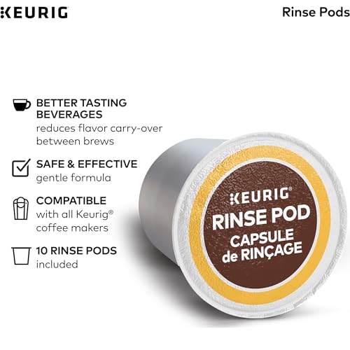 Keurig 6-Month Brewer Maintenance Care Kit - Descaling, Rinse Pods & Water Filters