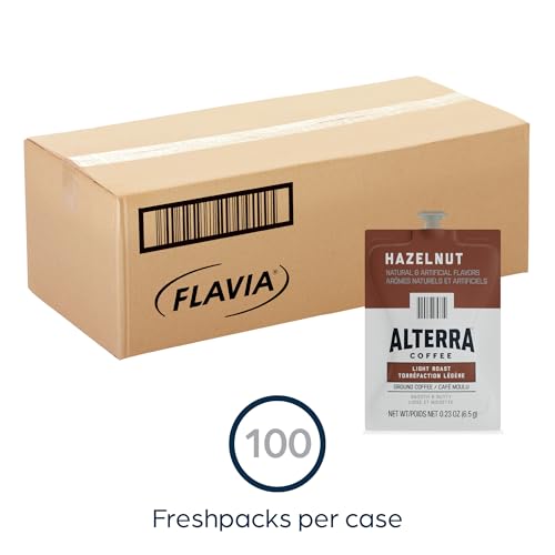 Hazelnut Coffee Freshpacks for Flavia Brewers - Light Roast, 5 Pack