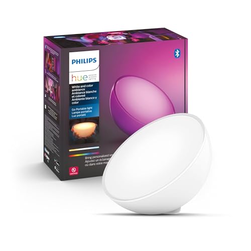 Philips Hue Go 1-Pack Portable Smart Table Lamp - White & Color Ambiance (Variation: Go)