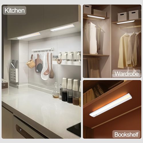 12-Inch Under Cabinet LED Lighting Kit Dimmable 10W Warm White to Daylight