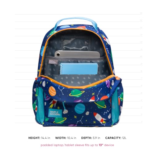 Pink Ballerina Kids Backpack for School & Daycare - 12L, Toddler Size