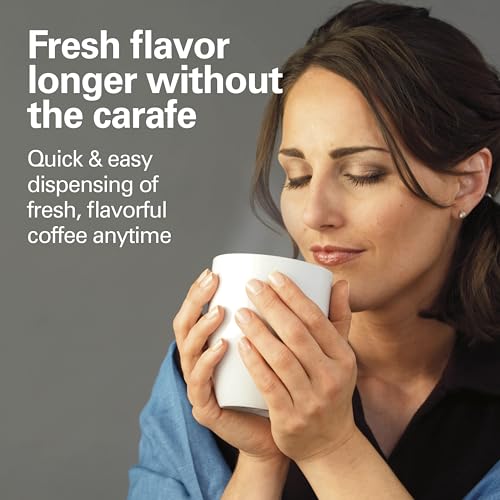 Hamilton Beach Programmable 12-Cup Coffee Maker with Dispensing & Removable Reservoir - Black & Silver