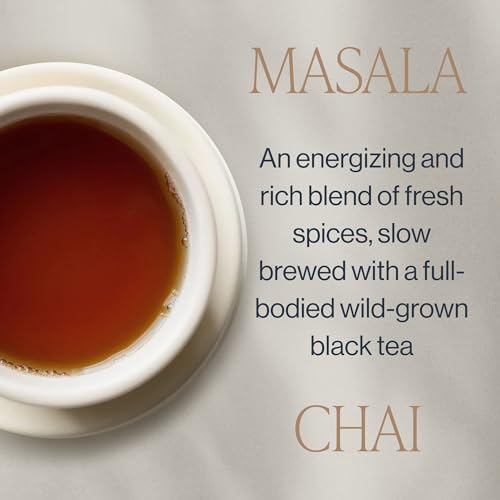 Organic Black Masala Chai Loose Leaf Tea - Caffeinated, 1lb - Spiced Indian Blend with Citrus