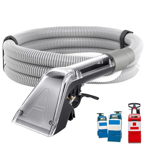Universal Upholstery Cleaning Attachment with 12ft Hose for Carpet & Sofa Cleaning