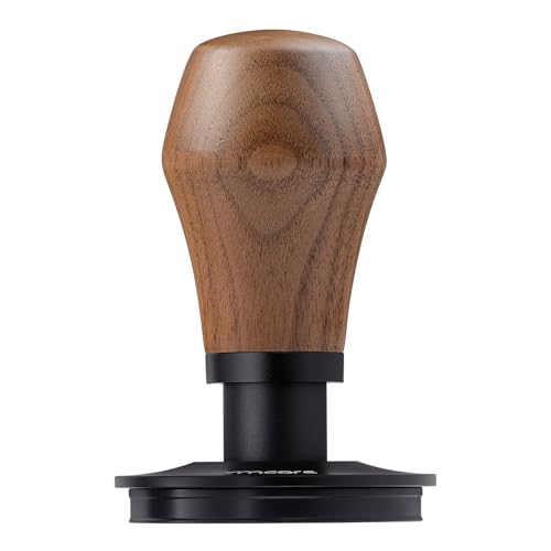 Normcore 53.3mm Espresso Coffee Tamper V4 with Walnut Handle & Titanium Coating