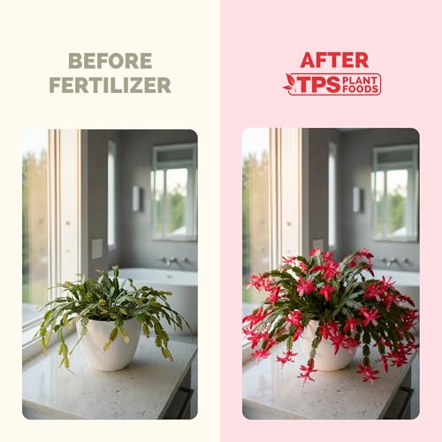TPS NUTRIENTS 8 oz Liquid Cactus Fertilizer for Vibrant Blooms and Indoor Plant Growth