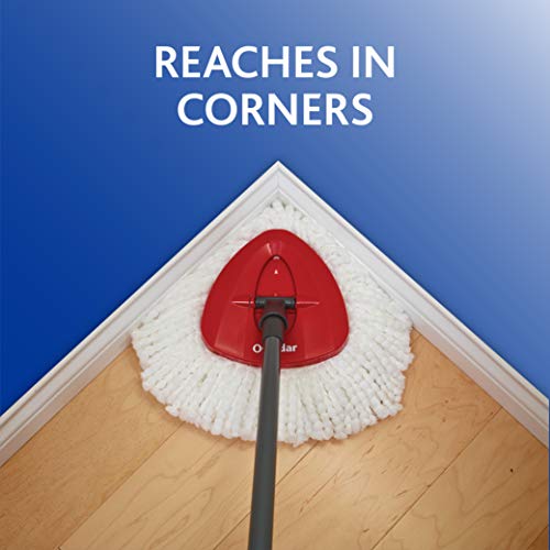 Spin Mop with 2 Extra Refills - Microfiber Floor Cleaning System with Bucket