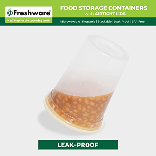 240-Pack 32 oz Leakproof Food Storage Containers with Lids - BPA Free, Stackable, Microwave & Freezer Safe