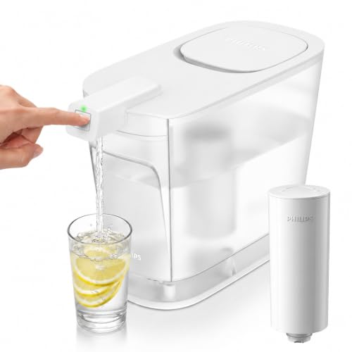 20-Cup Electric Water Filter Pitcher with NSF Certified Filtration