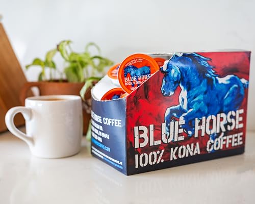 20 Count Kona Coffee Pods - Medium Roast, 100% Arabica, Compatible with K-Cup 2.0