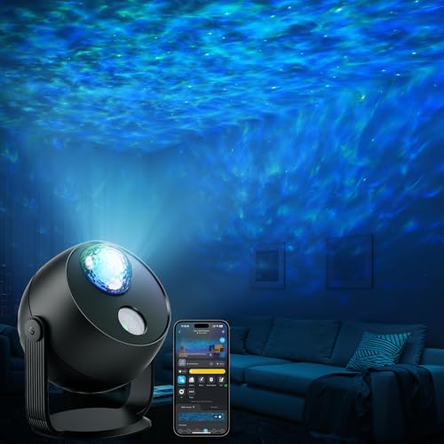 Govee Ocean Wave Star Light Projector - Ripple Effects for Relaxing Ambiance