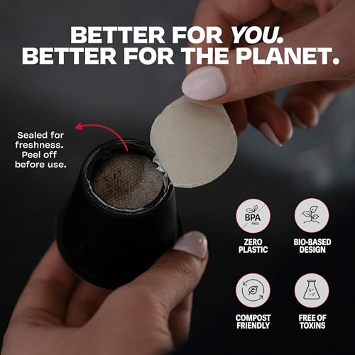 Danger Coffee Compostable Pods by Dave Asprey | Medium Roast 12