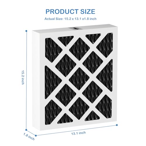 3 Pack MERV 13 Carbon Filter Replacement for Dehumidifier - Compatible with Sanidry Sedona PN07126