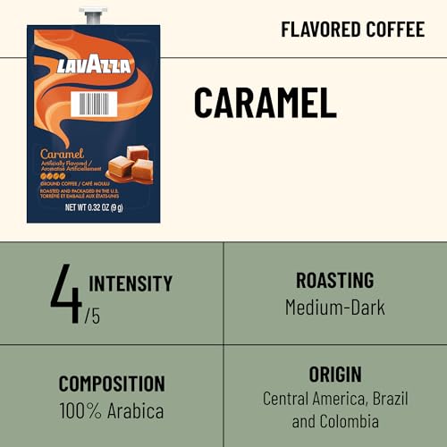 Lavazza Caramel Coffee Freshpacks for Flavia Brewers - Case of 76