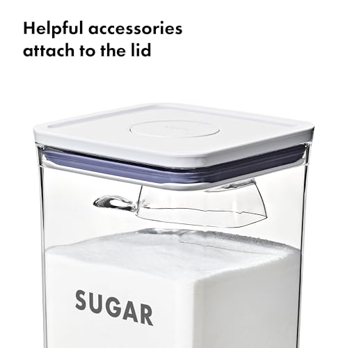 Pre-Labeled Baking Storage Container Set - Airtight Airtight Food Storage with Scoops & Accessories