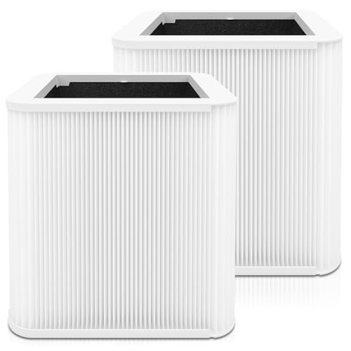 2 Pack Air Purifier Filters Compatible with Blueair 211+ & Blue Pure 211+
