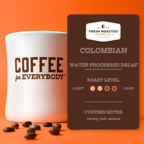 Fresh Roasted Colombian Water-Processed Decaf Coffee Beans 80 oz Pack of 1