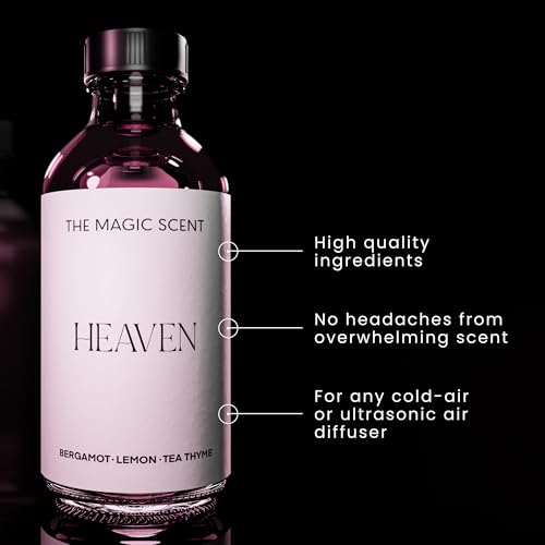 THE MAGIC SCENT Heaven Diffuser Oil 8.5 Fl Oz - Natural Aroma Oil for Home & Spa