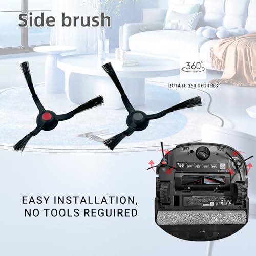 JoyBros 20-Piece Replacement Parts Kit for Eufy Omni E25/E28 Robot Vacuum Cleaner