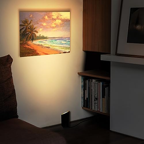 SUNVIE Black 5W Indoor Uplights for Home & Plants, 4 Pack