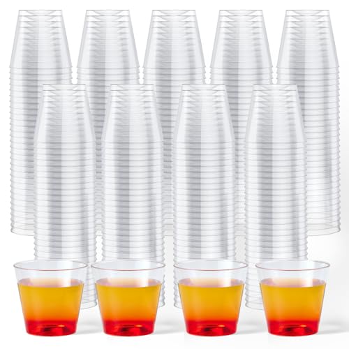 Disposable Plastic Shot Glasses - Clear 2000 Pack, Mini Drink Cups - Variation of THIS listing 1-Clear-2000