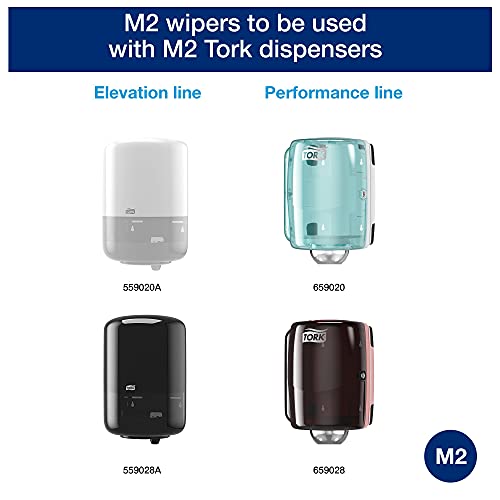Refill Centerfeed Paper Wipers White M2 - 6 Rolls, 1000 Sheets Each