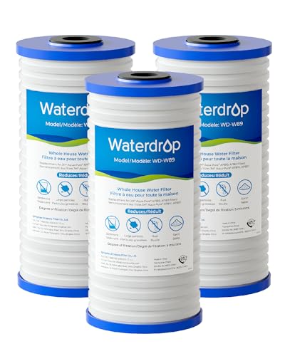 Waterdrop AP810 Whole House Carbon Water Filter - 3 Micron, 30,000-Gallon Capacity, Variation 3
