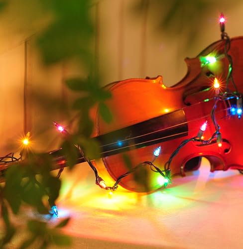 Indoor/Outdoor 35-Count Multi-Color Christmas Light Set with 8.5 ft Length