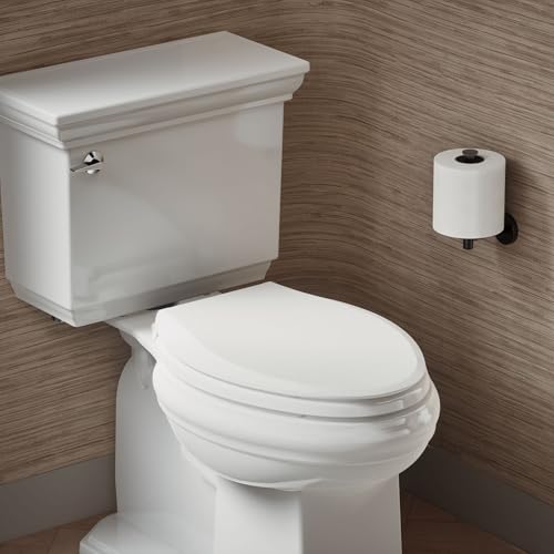Kohler Cachet Nightlight Soft Close Elongated Toilet Seat - White, ReadyLatch®, Grip-Tight Hardware