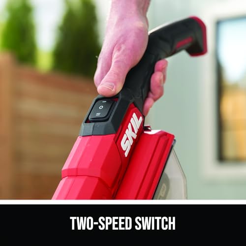 Skil PWR CORE 20V Cordless Power Scrubber Kit with Water-Resistant Battery and Multiple Brushes