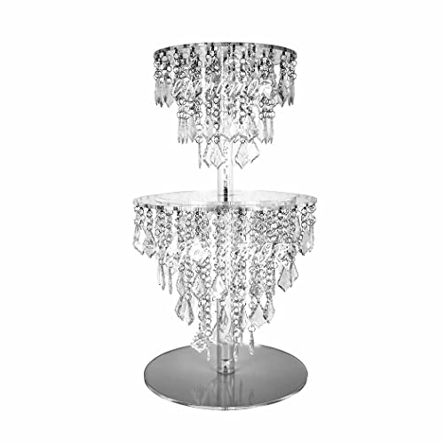 Acrylic Crystal Cake Stand Cupcake Dessert for Wedding Event Party