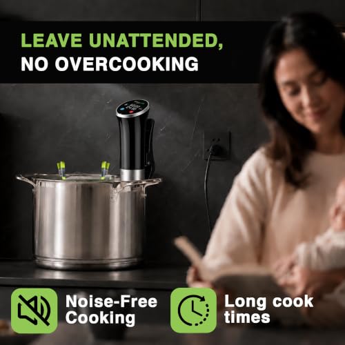Sous Vide Art Deluxe 30-Bag Immersion Cooker Kit with Digital Timer & Pump