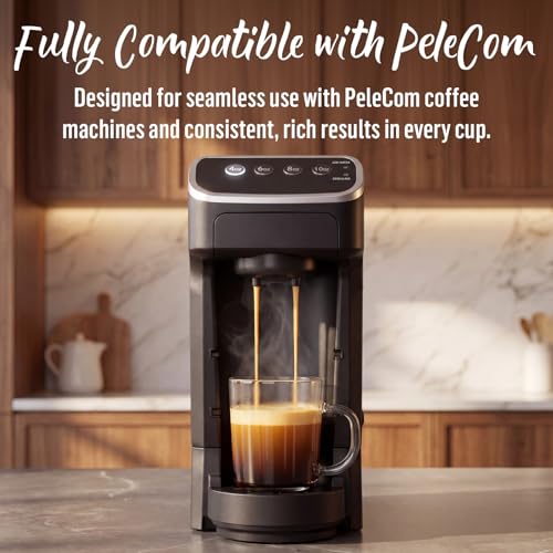 Strong Dark Roast Coffee Pods - 144 Count for Senseo & Compatible Coffee Machines